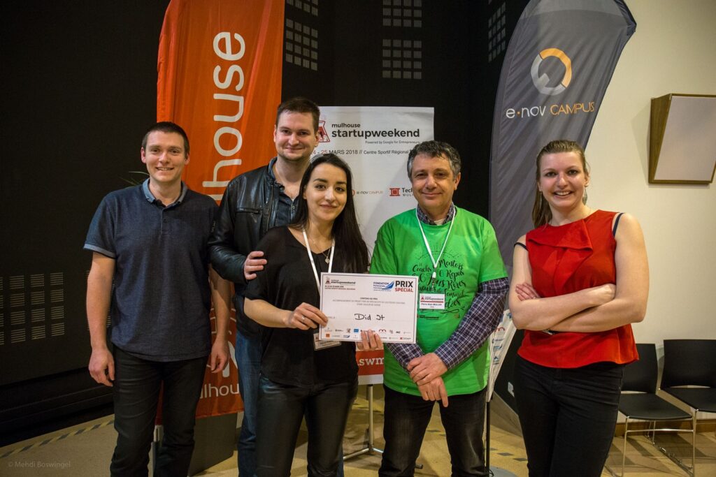 prix special startup weekend mulhouse